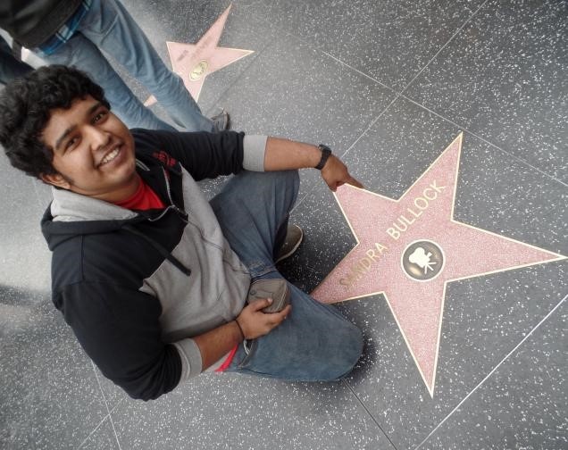 PIC: Shore Leave in Hollywood’s Walk of Fame 