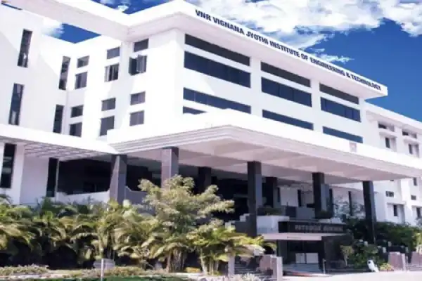 VNR Vignana Jyothi Institute of Engineering and Technology campus in Hyderabad with modern engineering infrastructure.
