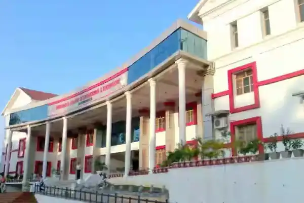 Jawaharlal College campus in Palakkad with academic buildings and technical learning facilities.