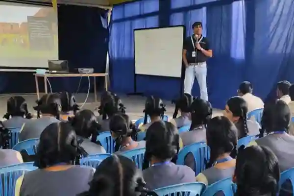 Seminar by Ajay Zener at Leo Academy School Anna Nagar - Career Counselling Events