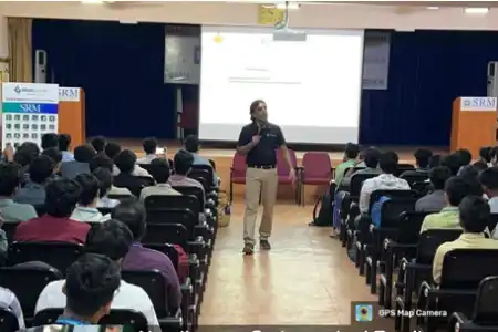 Career Counselling Event: Internship Guidance, SRM University by Ajay Zener