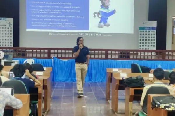 Seminar by Ajay Zener at SRM University - Career Counselling Events