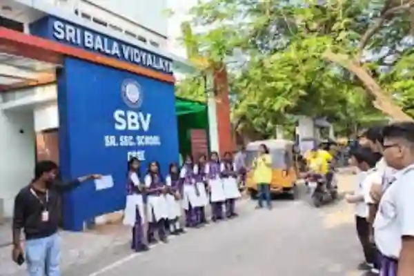 Seminar by Ajay Zener at Sri Bala Vidyalaya - Career Counselling Events