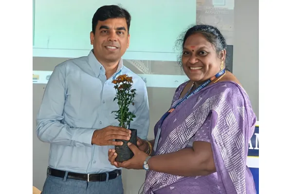 Career Counselling Event at Velammal Bodhi Campus, Tiruchirappalli Campus. A Session by Career Counsellor Ajay Zener on IPMAT and CLAT examination.
