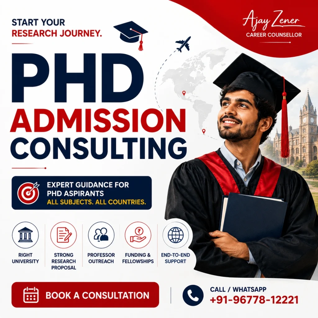 PhD Admission Consulting