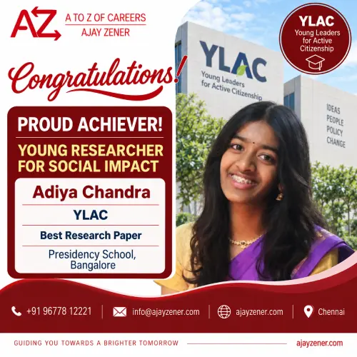 Adiya — Ajay Zener student success