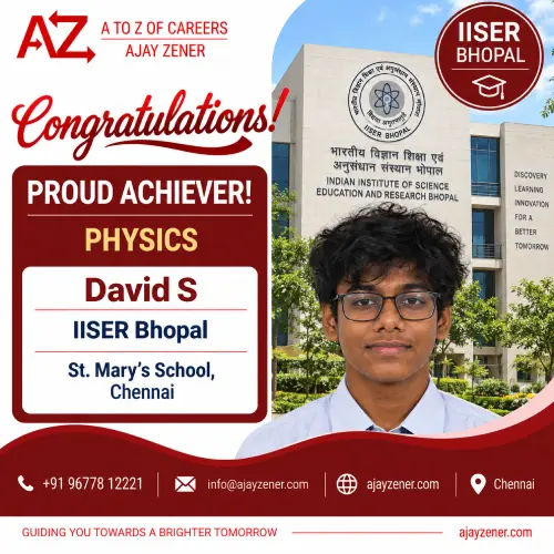 David S — Ajay Zener student success